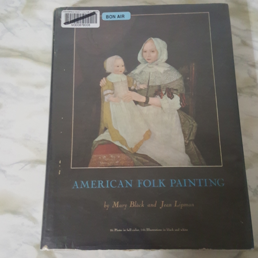 American Folk Painting 1966 Mary Black Jean Lipman